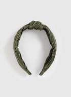 Dorothy Perkins Khaki Silk Crinkle Headband