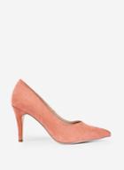 Dorothy Perkins Wide Fit Coral Pink 'drake' Court Shoes