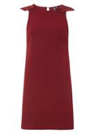 Dorothy Perkins *izabel London Burgundy Detail Mini Dress