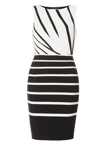Dorothy Perkins *lily & Franc Pleat Bodycon Dress