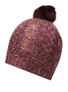 Dorothy Perkins Wine Yarn And Sequin Hat