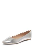 Dorothy Perkins Silver 'pasha' Scallop Edge Pump