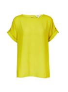 Dorothy Perkins *tall Lime Button Back T-shirt