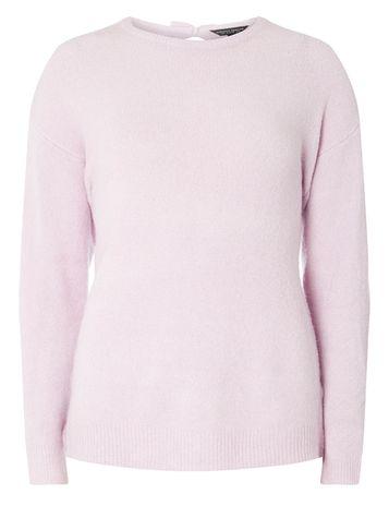 Dorothy Perkins Lilac Open Bow Back Jumper