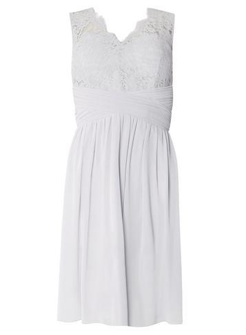 Dorothy Perkins *showcase Grey 'josie' Prom Dress