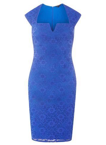 Dorothy Perkins *scarlett B Cobalt Lauren Bodycon Dress