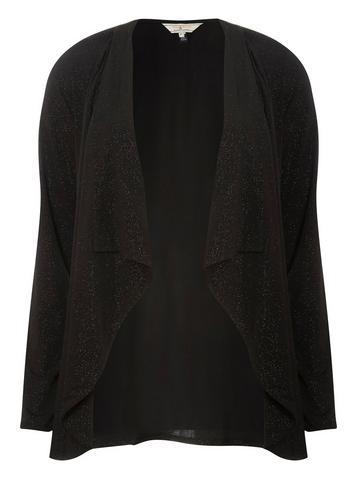 Dorothy Perkins *billie & Blossom Tall Black Waterfall Jacket