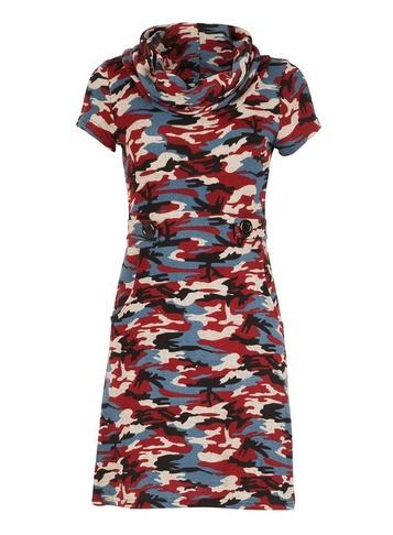 Dorothy Perkins *tenki Multi Animal Print Tunic Dress