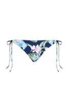 Dorothy Perkins *dp Beach Navy Floral Print Tie Bikini Bottoms