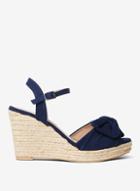 Dorothy Perkins Navy 'rolo' Bow Wedges