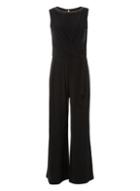 Dorothy Perkins *roman Originals Black Embellished Jumpsuit