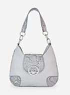 Dorothy Perkins Grey Mini Shoulder Bag