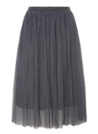 Dorothy Perkins Grey Tulle Midi Skirt