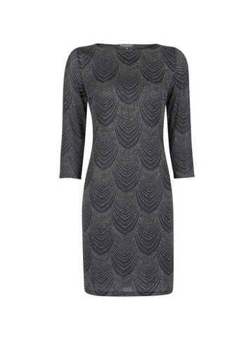 *billie & Blossom Black Deco Shift Dress