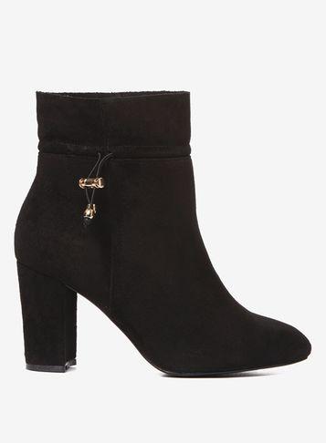 Dorothy Perkins Widefit Black 'anna' Boot