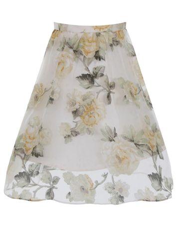 Dorothy Perkins *chi Chi London Floral Print Skirt