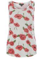 Dorothy Perkins Coral Multi Floral-print Vest