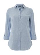 Dorothy Perkins *tall Chambray Linen Shirt