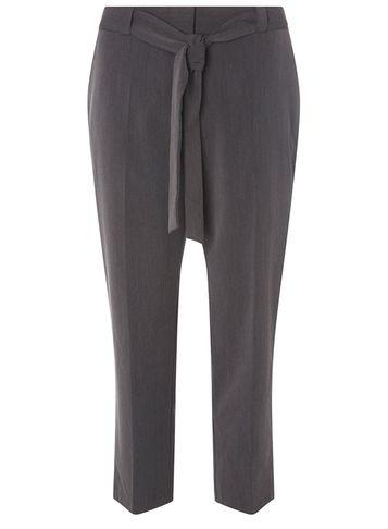 Dorothy Perkins Charcoal Tie Ankle Grazer