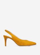 Dorothy Perkins Wide Fit Yellow 'essie' Court Shoes