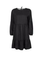 Dorothy Perkins Black Spot Print Smock Skater Dress