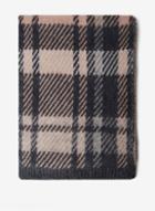 Dorothy Perkins Pink Check Knitted Scarf