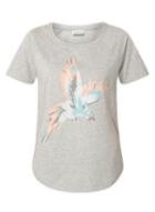 Dorothy Perkins *noisy May Grey Bird Drop T-shirt
