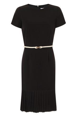 Dorothy Perkins *paper Dolls Black Pleat Dress