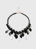 Dorothy Perkins Black And White Collar Necklace