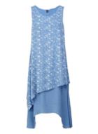 Dorothy Perkins *floral Layered Hem Dress