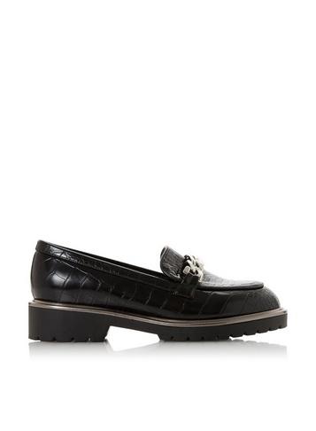 *head Over Heels By Dune Black 'gali' Loafers