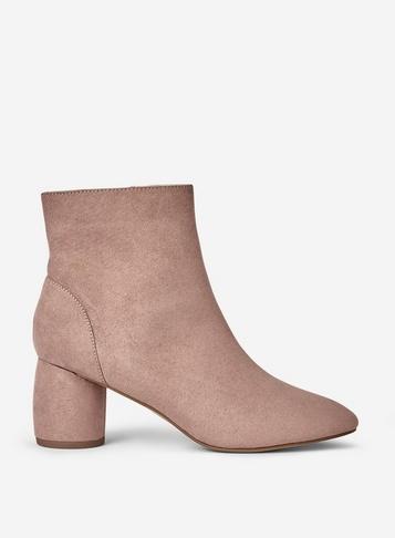 Dorothy Perkins Blush Addie Ankle Boots