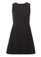 Dorothy Perkins Petite Black Fit And Flare Dress