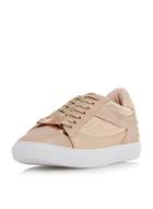 Dorothy Perkins *head Over Heels By Dune Rose Gold 'elize' Trainers