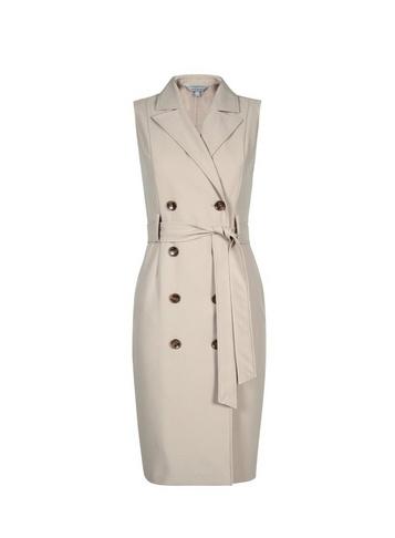 Dorothy Perkins Petite Stone Trench Dress