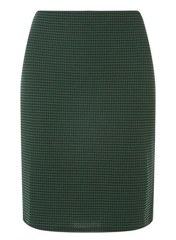 Dorothy Perkins *tall Green Black Geometric Checked Mini Skirt