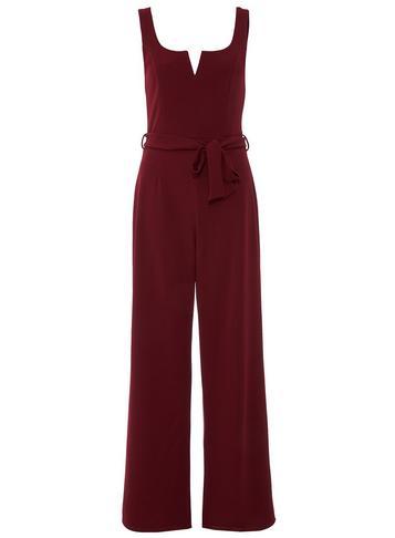 Dorothy Perkins *berry V Bar Jumpsuit
