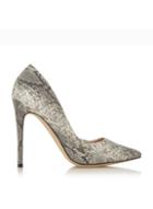 Head Over Heels By Dune Grey Aimees High Heel Court Shoes