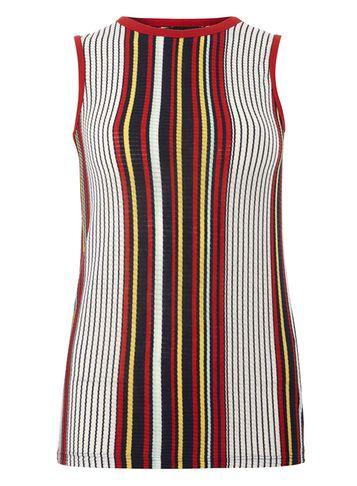 Dorothy Perkins Navy Vertical Stripe Tank