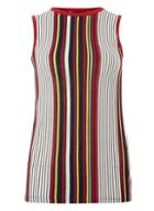 Dorothy Perkins Navy Vertical Stripe Tank