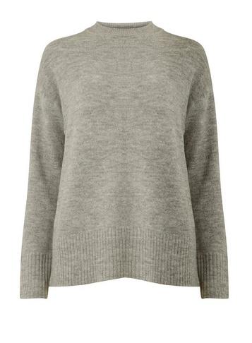 Dorothy Perkins Grey Crew Neck Jumper