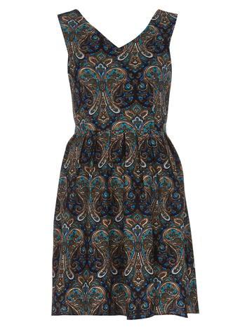 Dorothy Perkins *turquoise Paisley Dress