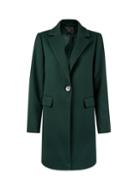 Dorothy Perkins Green Button Front Coat