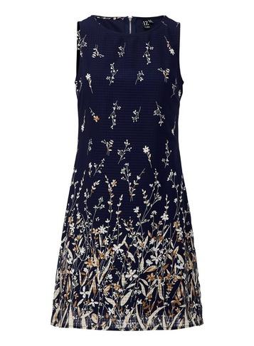 Dorothy Perkins *izabel London Navy Botanical Shift Dress