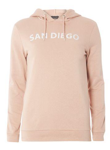 Dorothy Perkins Blush San Diego Hoodie