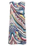 *quiz Multi Coloured Abstract Print Tunic Dress