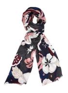 Dorothy Perkins Wine Autumn Floral Scarf
