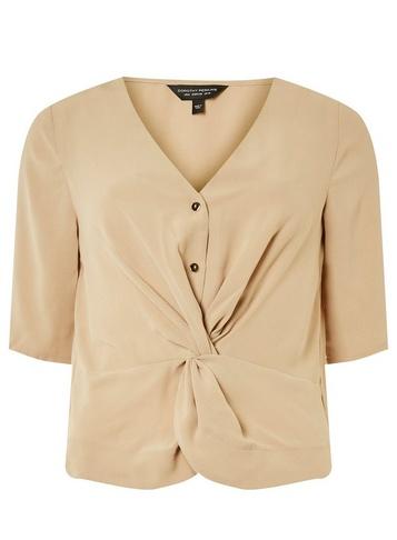 Dorothy Perkins Stone Twist Front Top