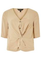 Dorothy Perkins Stone Twist Front Top