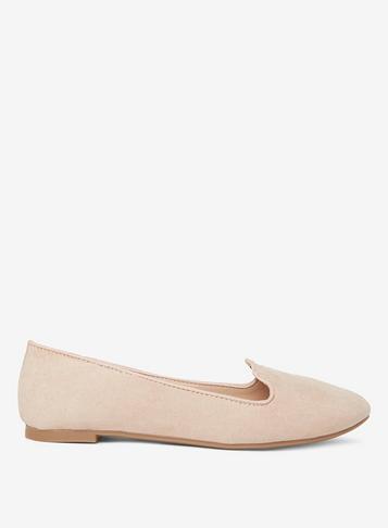 Dorothy Perkins Blush Microfibre Panda Slipper Pumps